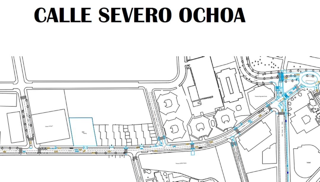 Proyecto de mejora del firme de la calle Severo Ochoa en pleno campus de Ciudad Real