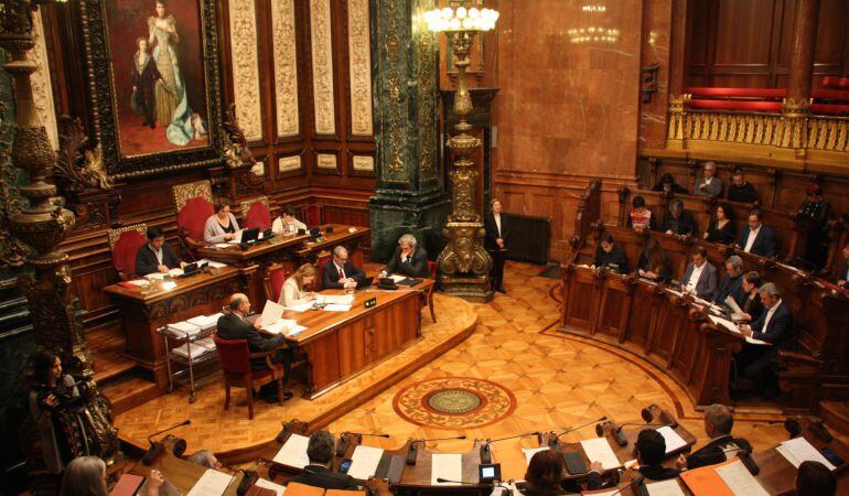 Ple de l'Ajuntament de Barcelona 