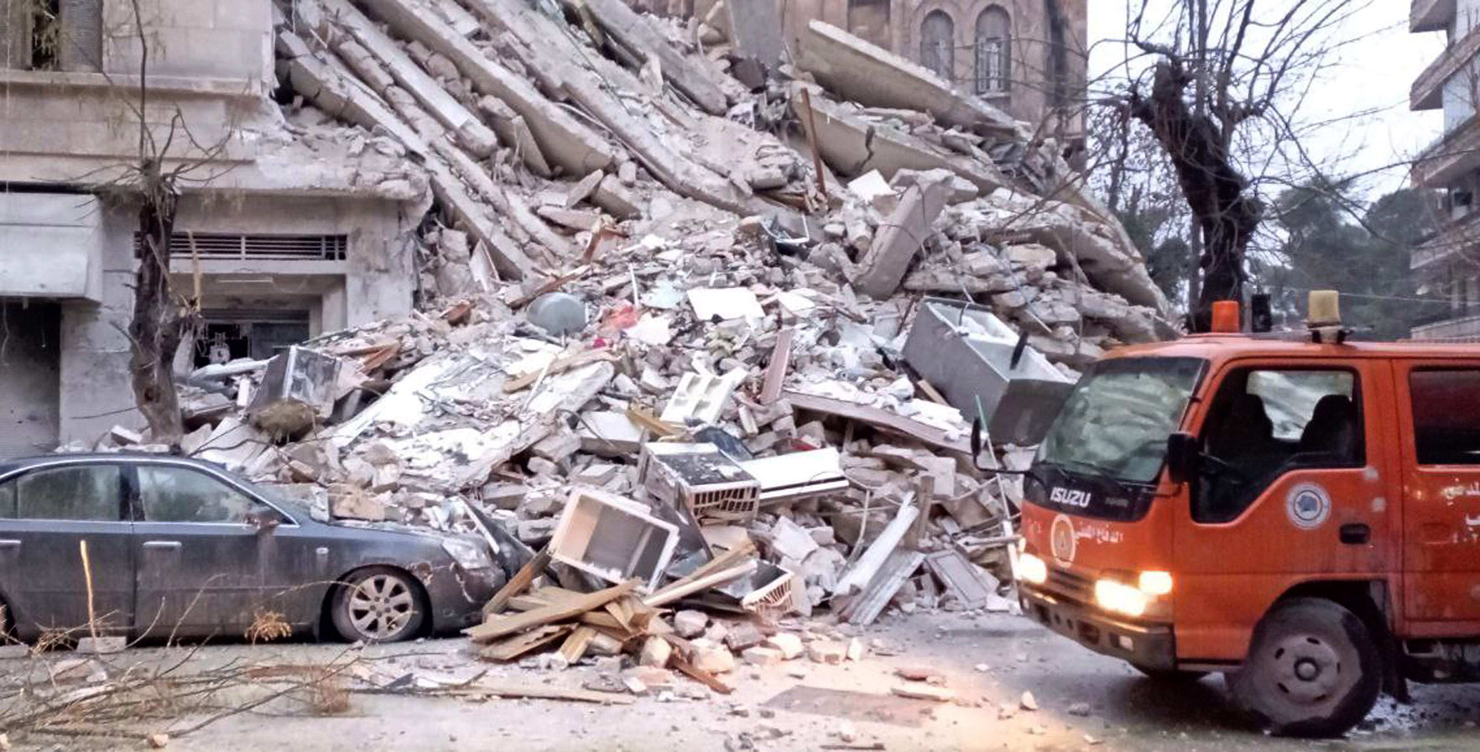 Alepo, una de las ciudades sirias más afectadas por el terremoto.