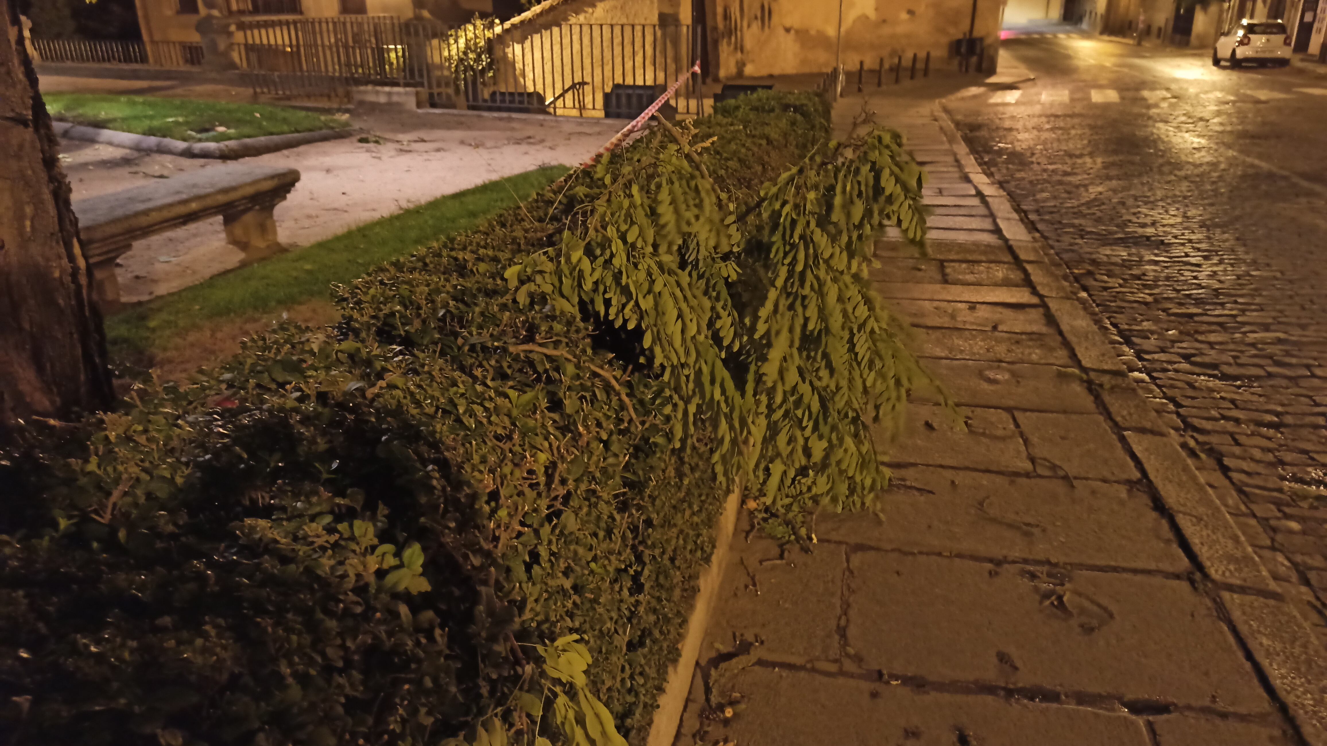 Las rachas de viento en Segovia capital han alcanzado los 93 km/h