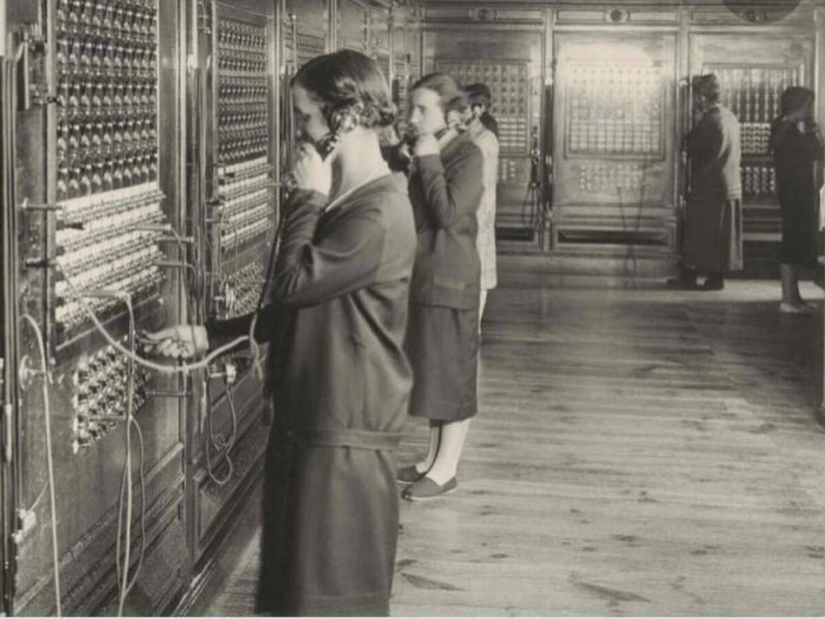 Cuando llamar por telefóno era una pequeña odisea