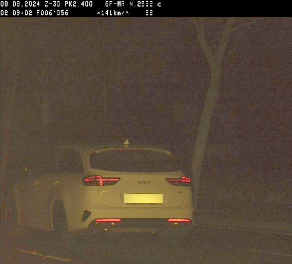 Vehículo captado en Ronda Hispanidad