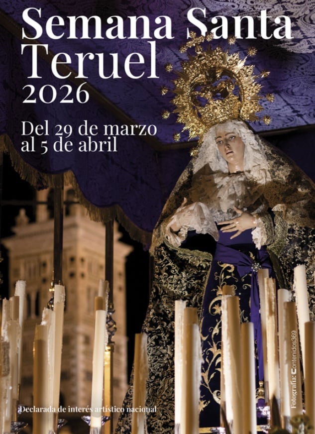 Portada del programa de la Semana Santa de Teruel 2026