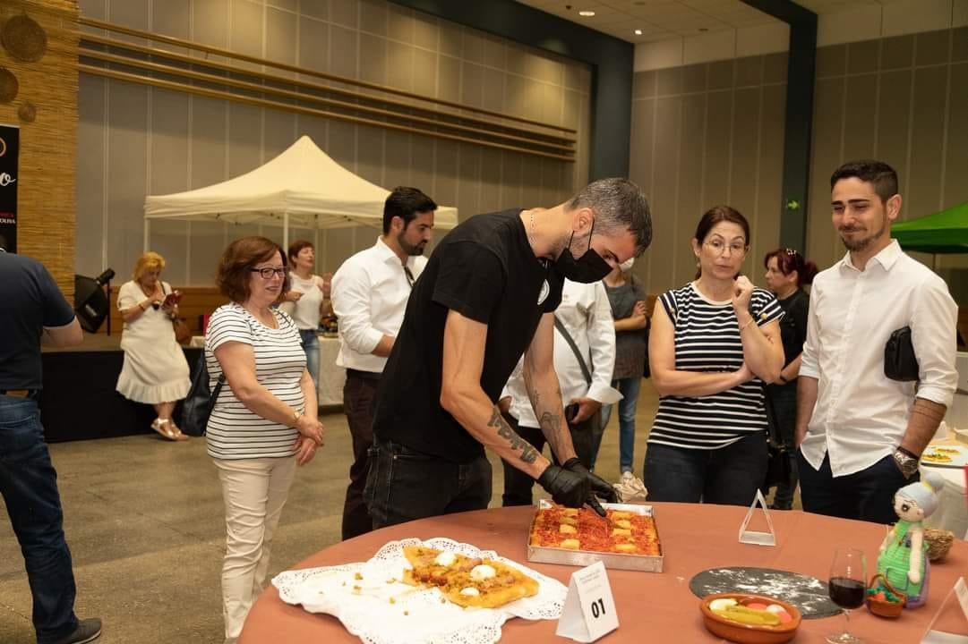 Profesionales de la coca en una edición anterior del concurso.