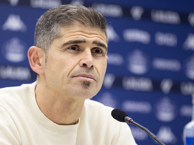 Antonio HIdalgo, entrenador del Deportivo