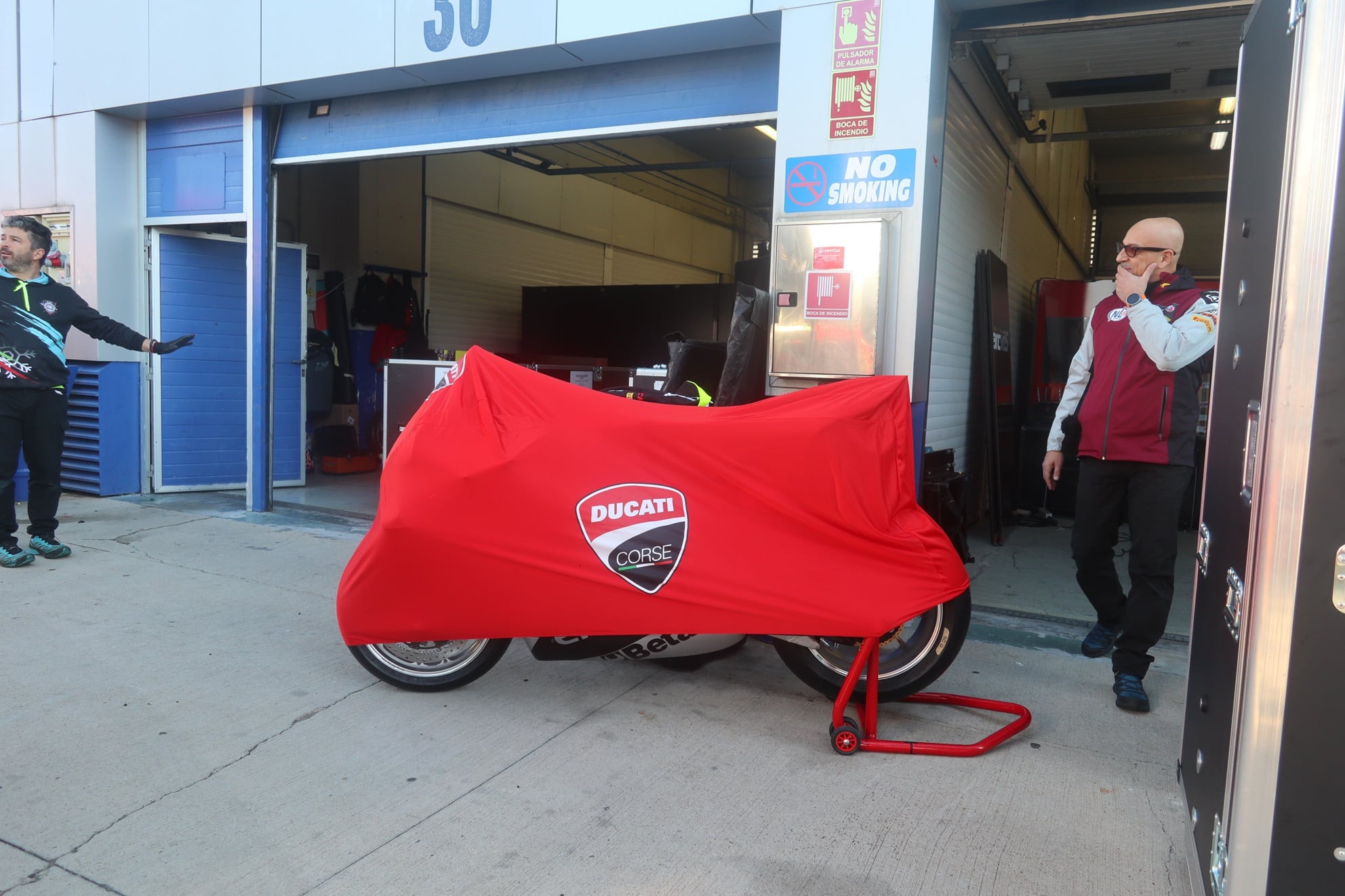 El equipo Ducati será uno de los que participarán en estos test