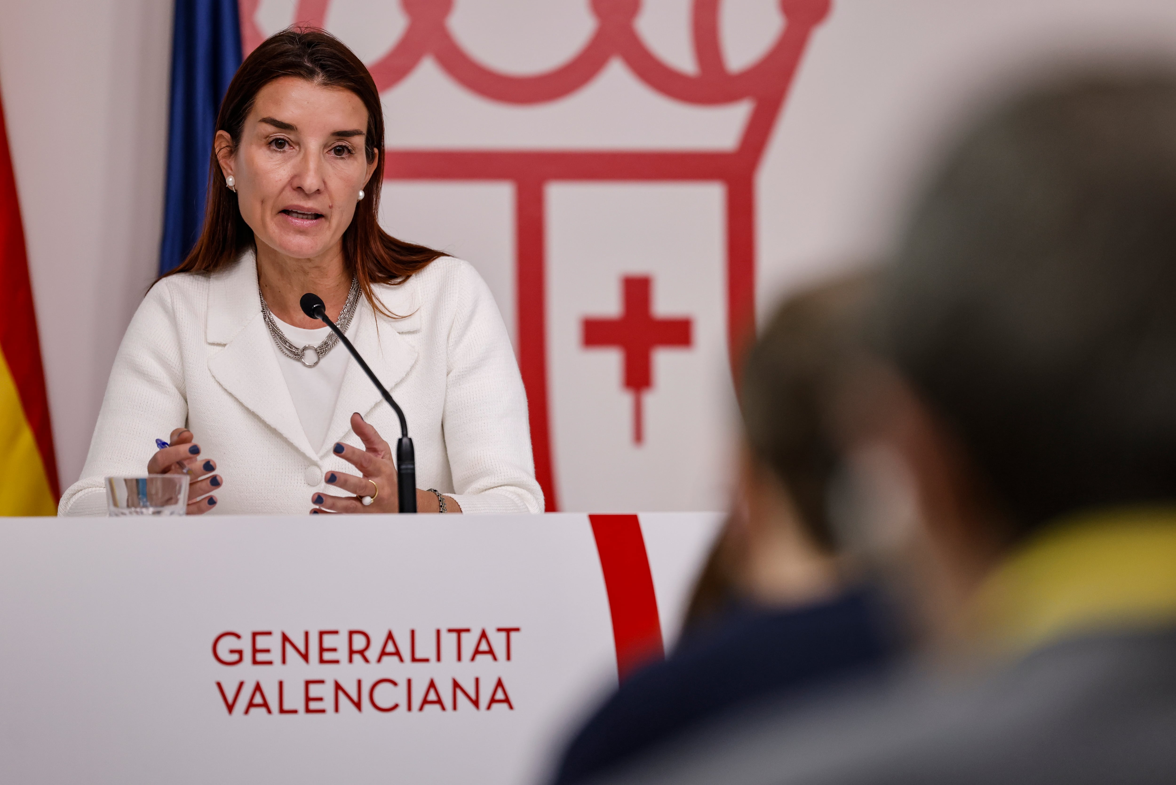 La portavoz del Consell, Ruth Merino, informa de los asuntos tratados en la reunión del pleno del Gobierno valenciano.