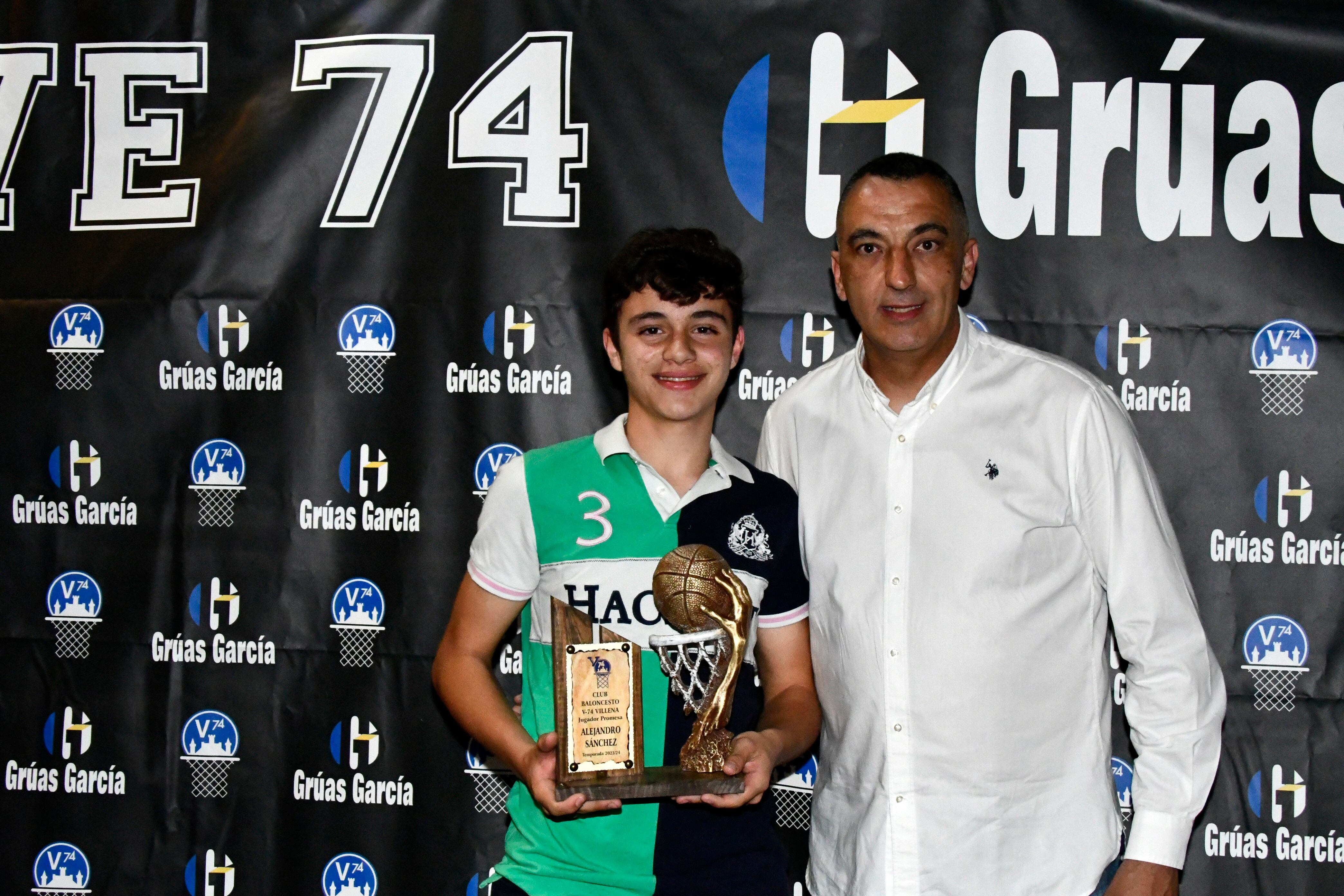 Vilches con Alejandro Sánchez