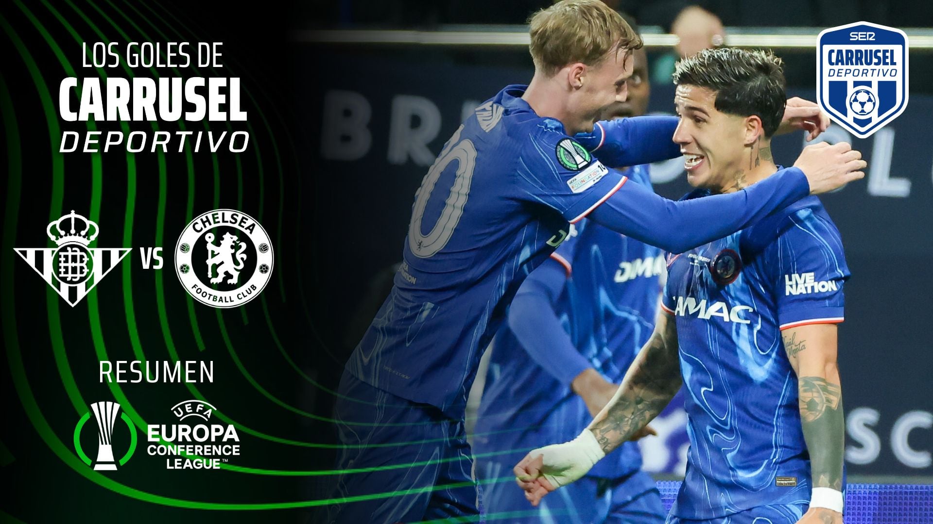 Real Betis 1-4 Chelsea: resumen, resultado y goles de la final de la UEFA Conference League