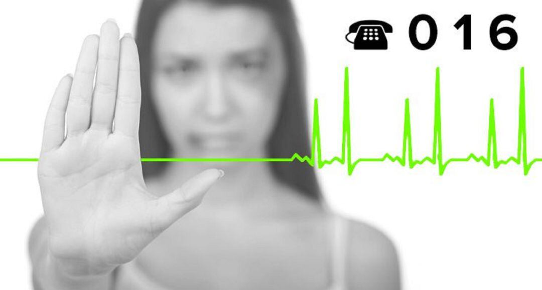 016, teléfono de atención a víctimas de violencia de género.