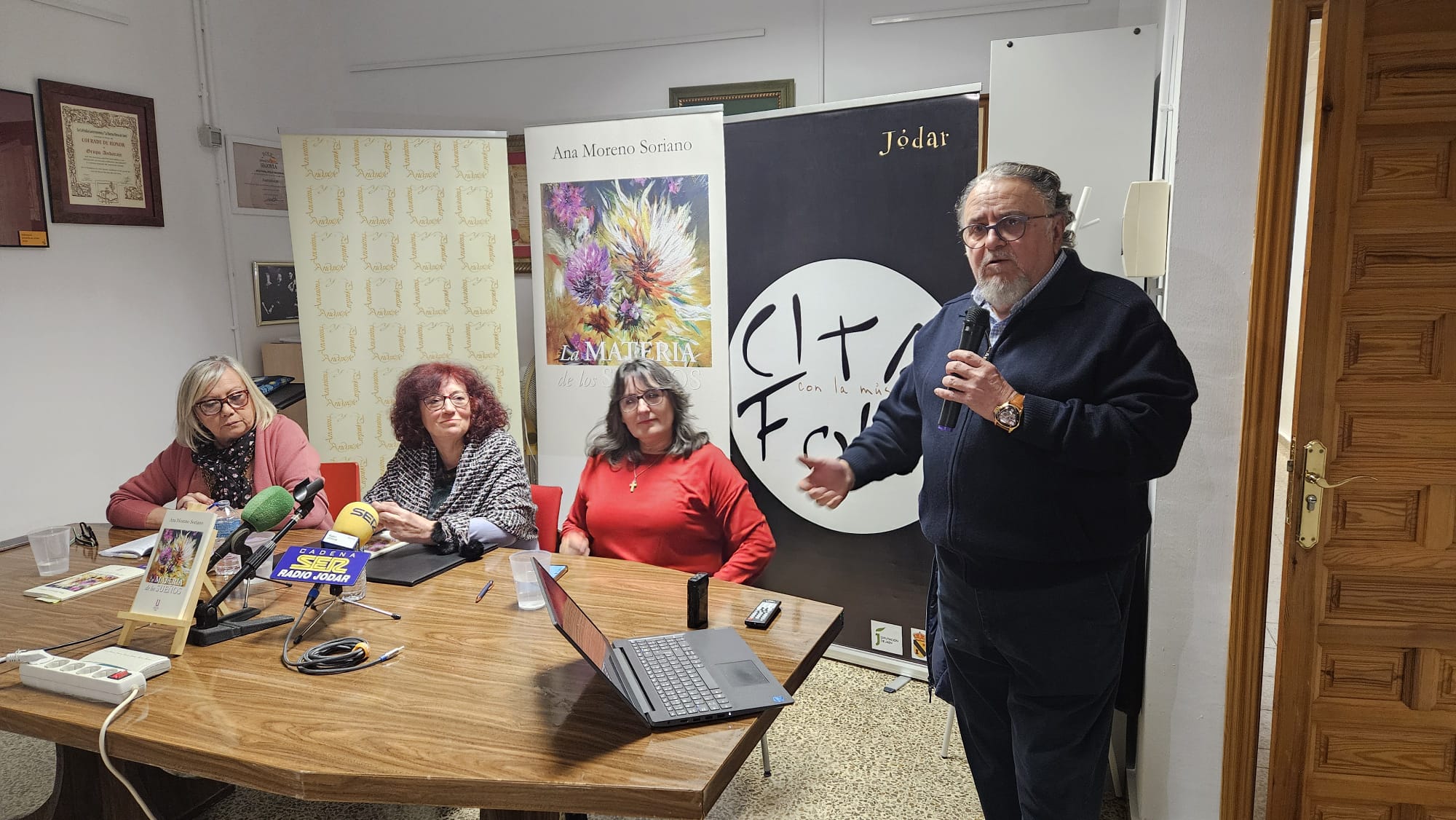 Intervención de José Nieto en la presentación del acto