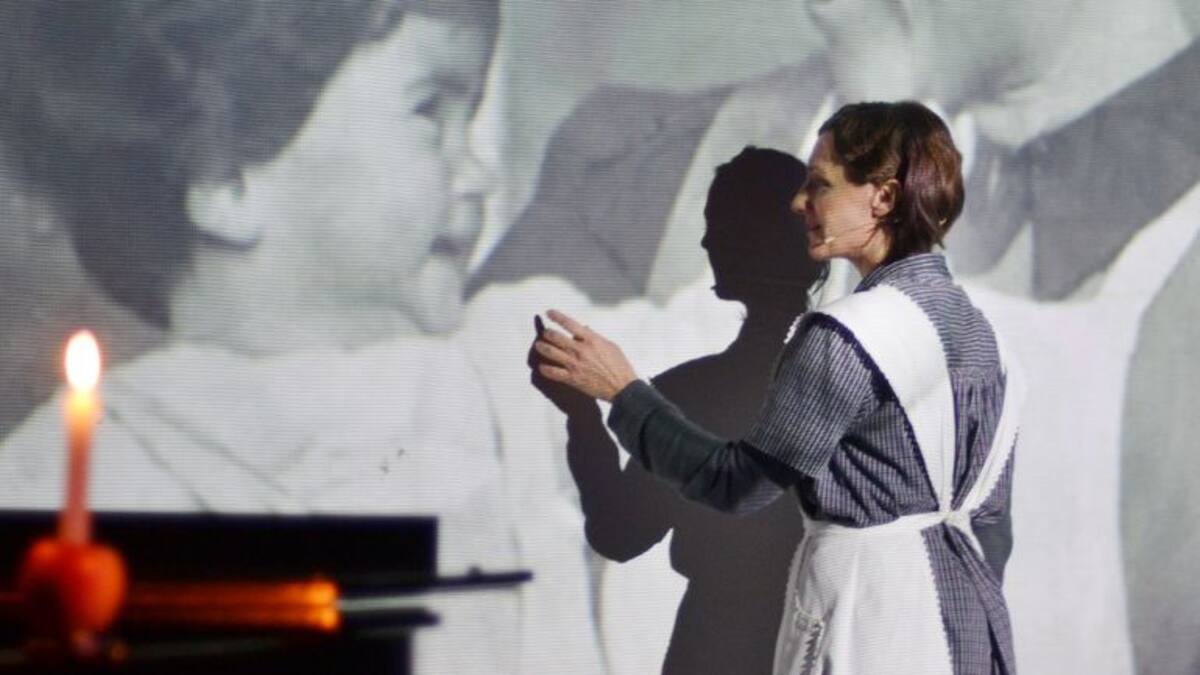 'Com a actriu, representar 'La maternitat d'Elna' m'ha transformat: ara formo part d'una xarxa de persones implicades en aquests fets'