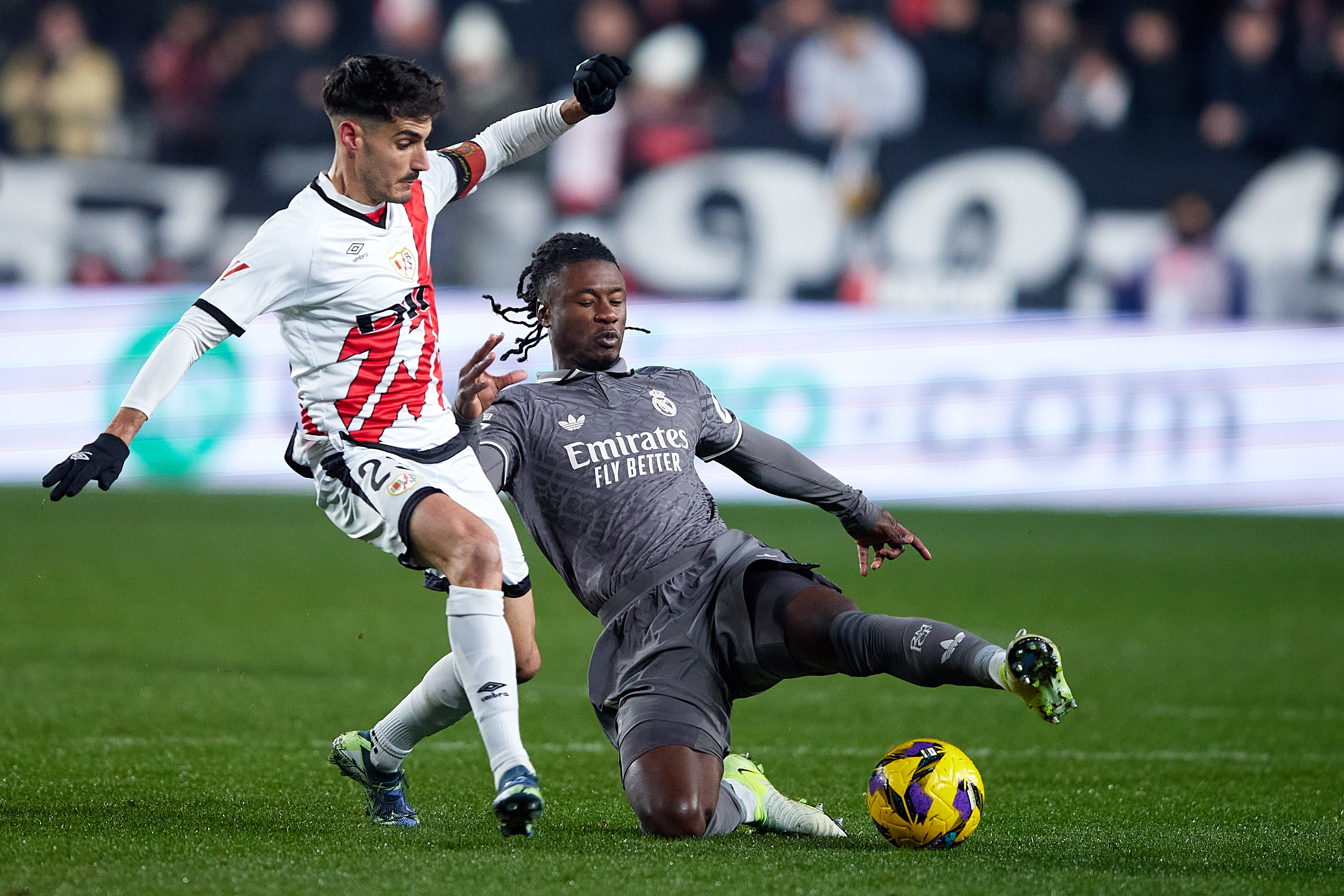 Imagen de archivo de un Rayo Vallecano-Real Madrid