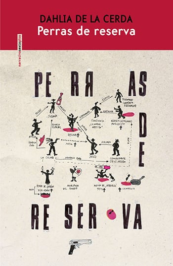 Portada de &#039;Perras de reserva&#039;, de Dahlia de la Cerda