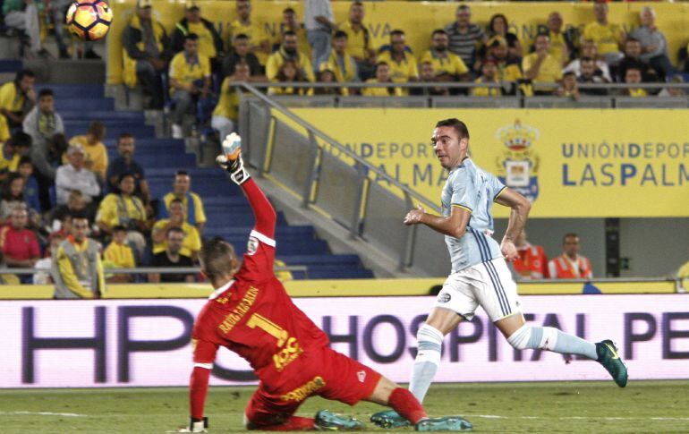 Iago Aspas firmó un nuevo doblete ante la UD Las Palmas