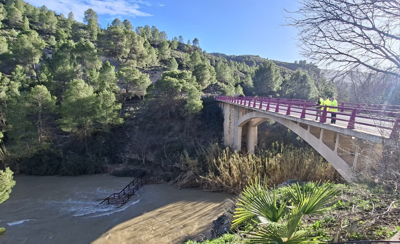 Imagen del Río Segura a su paso por la provincia de Albacete