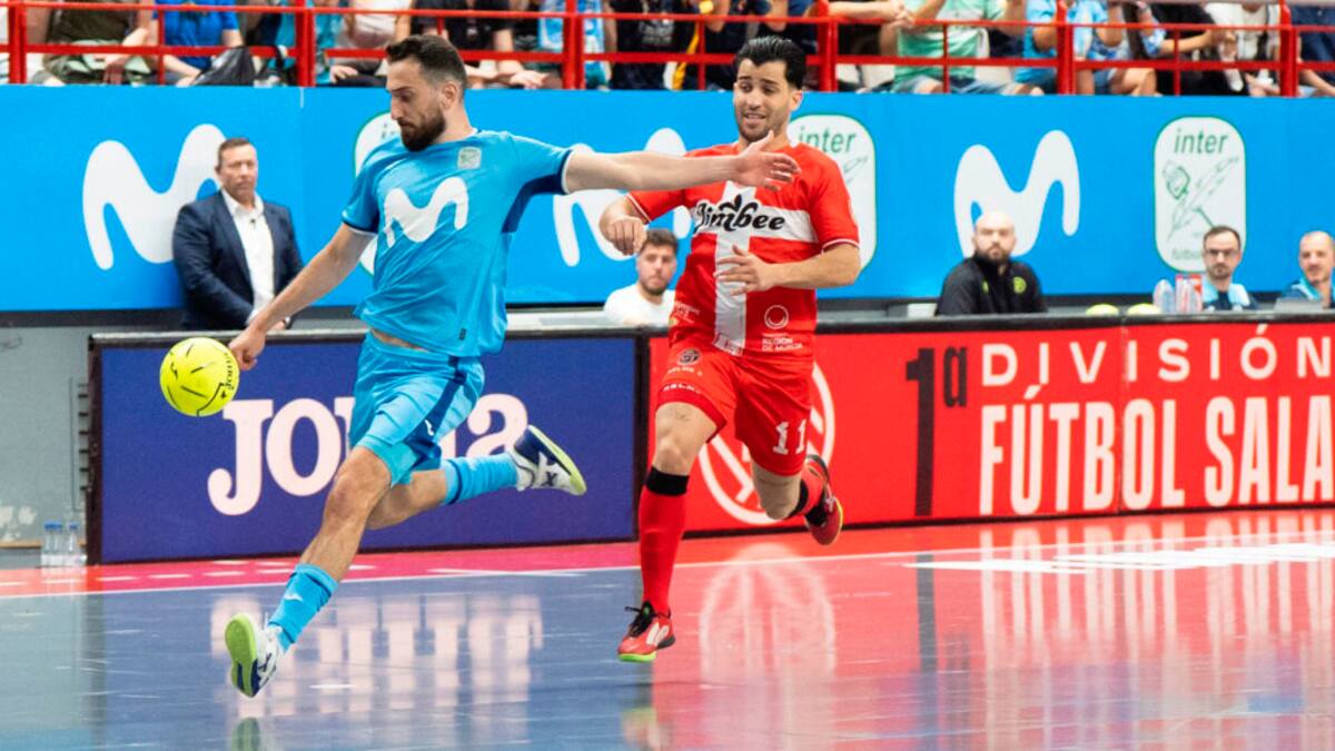 Movistar Inter se despide de la Liga tras caer ante Jimbee Cartagena en el Garbajosa (2-4)