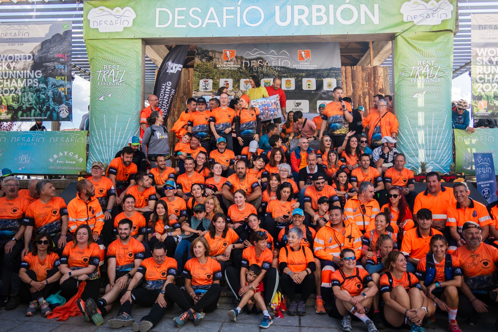 Los Voluntarios de la Desafío Urbión: Generosidad.