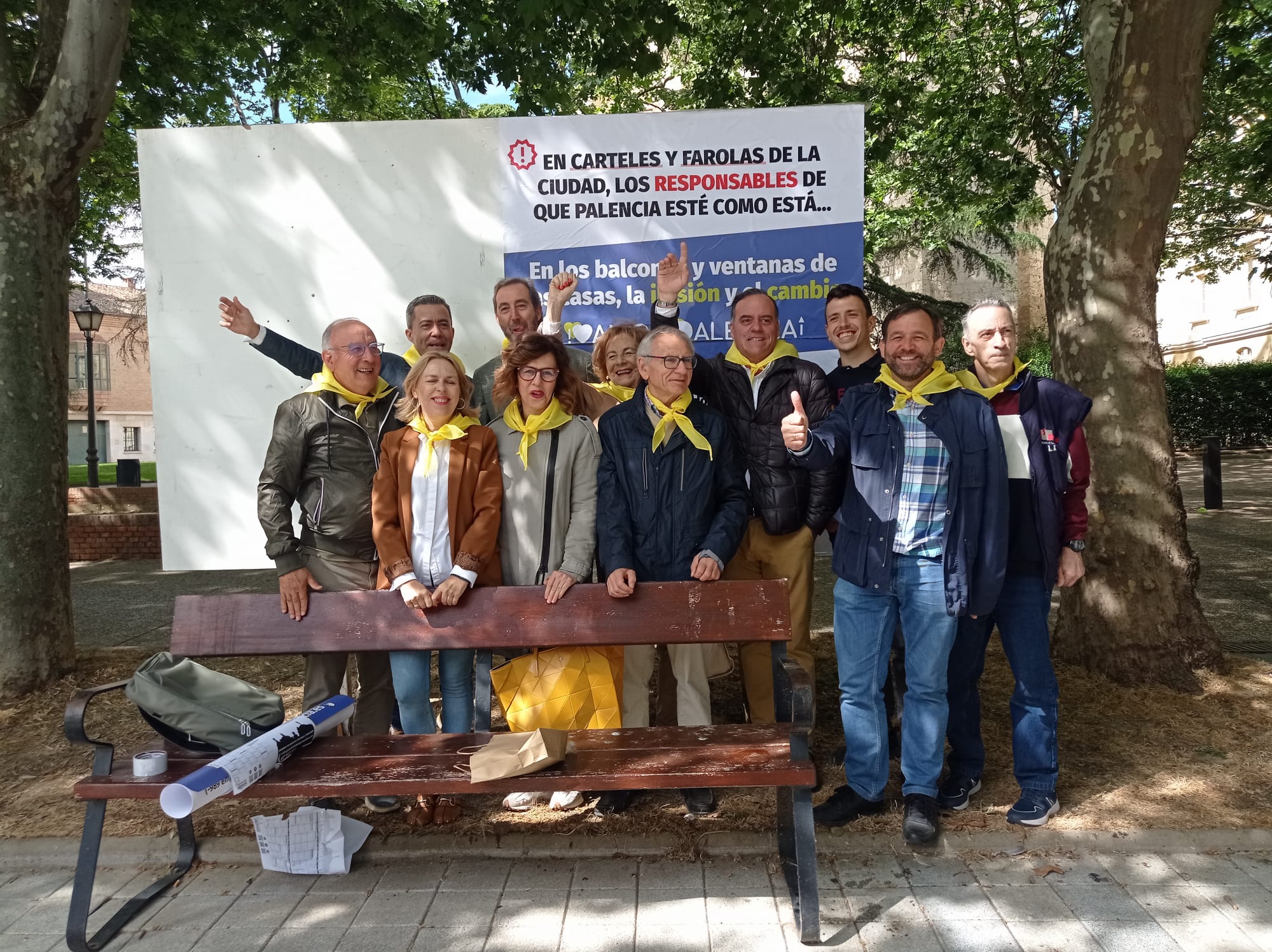 Integrantes de ¡Vamos Palencia!