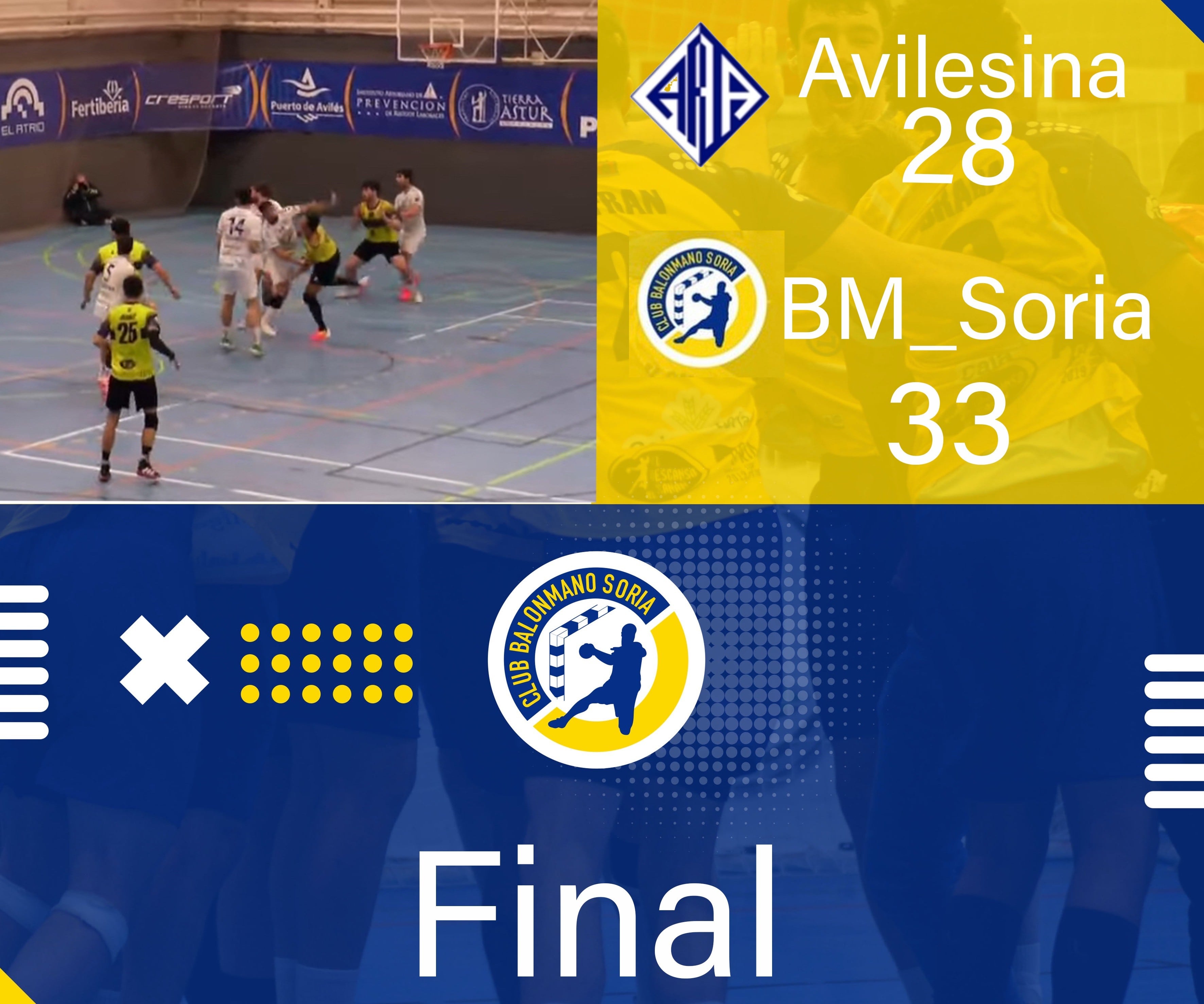 Decimoquinta victoria consecutiva, pleno en la primera vuelta para el Balonmano Soria.