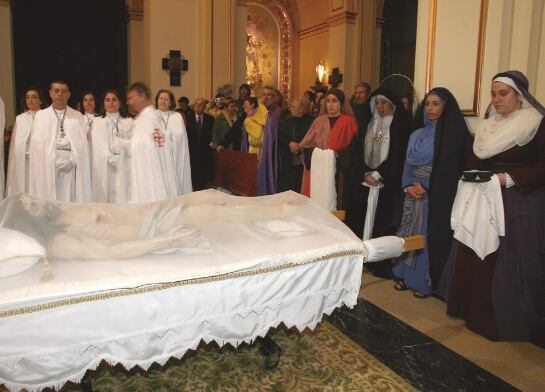 Acto del Sábado Santo de la Semana Santa Marinera