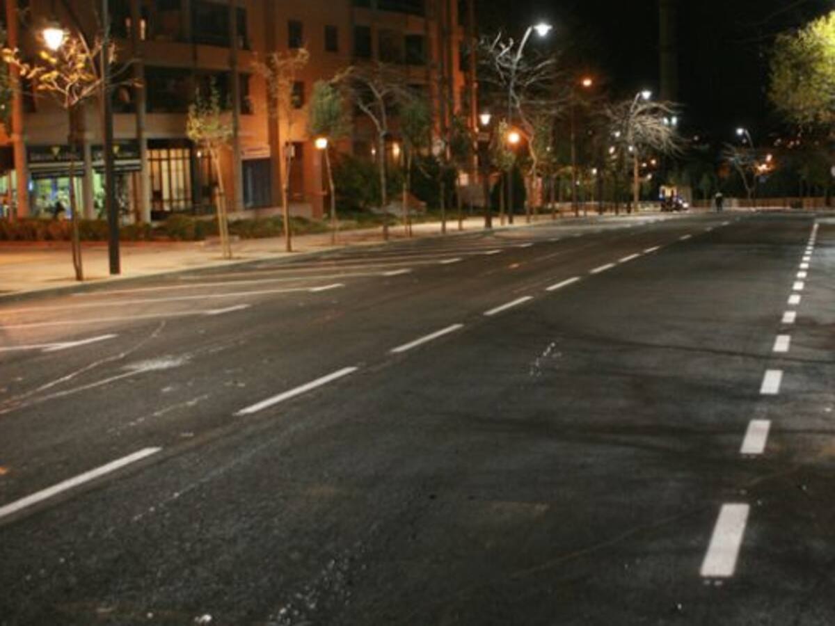 Exceso de velocidad en la Ronda de los Montes