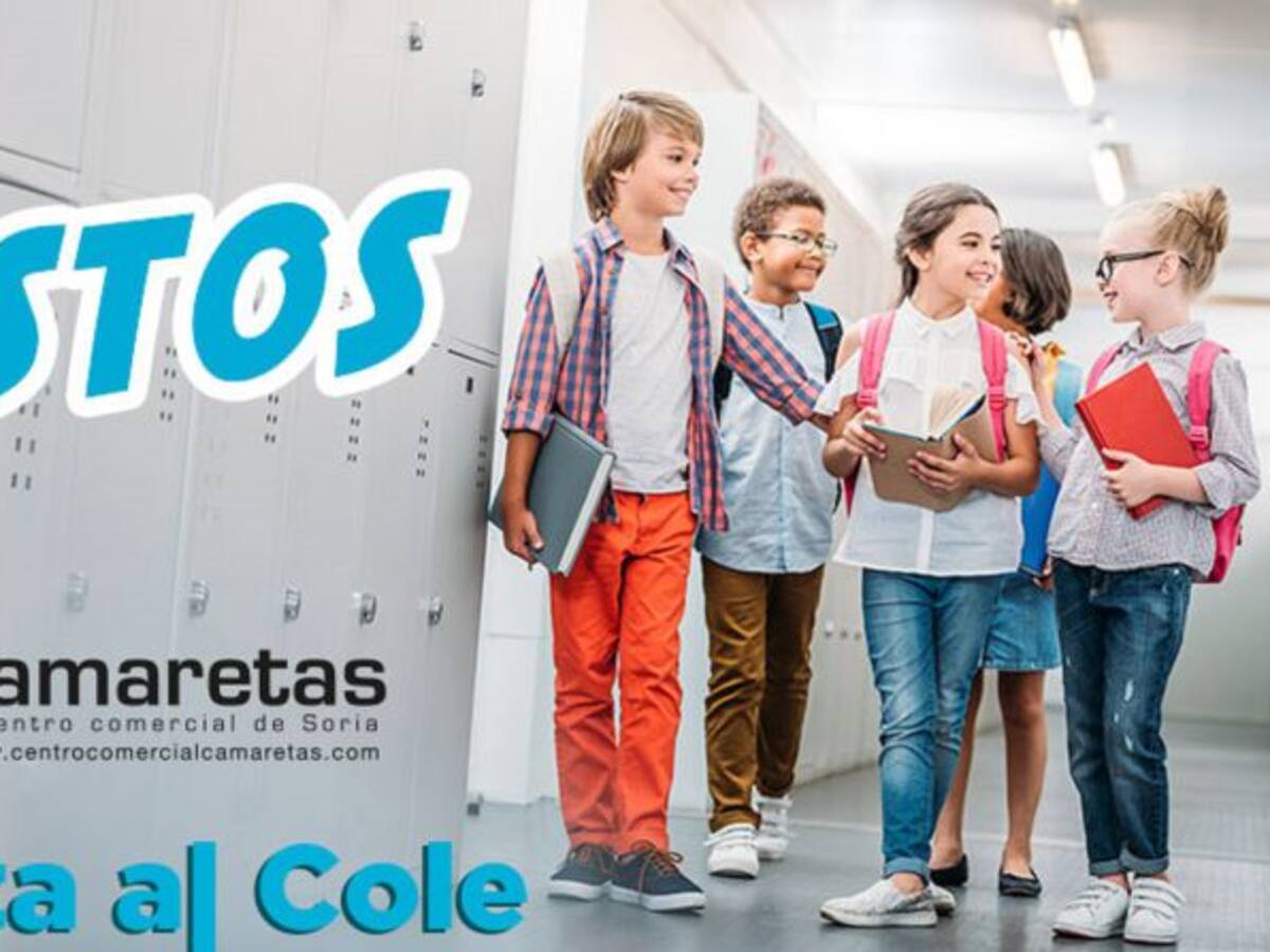 Todo lo necesario para la vuelta al cole en Camaretas