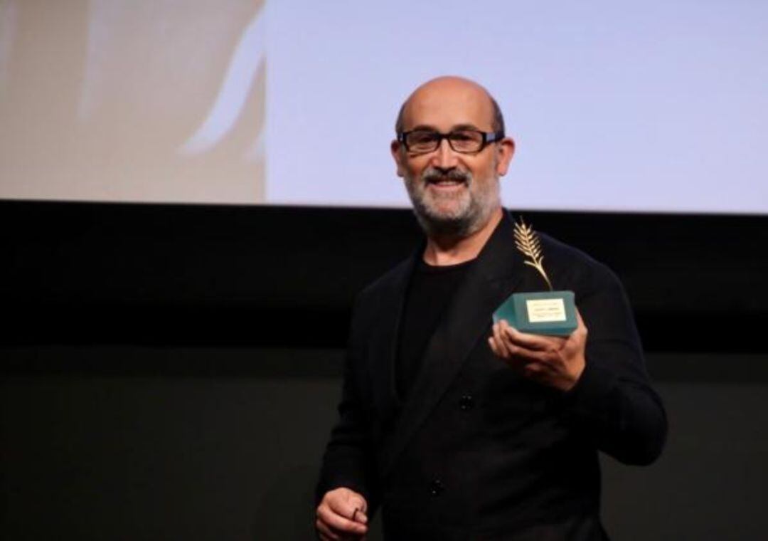 Javier Cámara recibe la Espiga de Honor en el festival de la Seminci