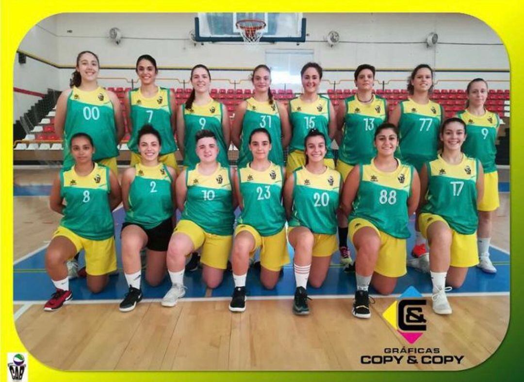Plantilla del equipo senior femenino