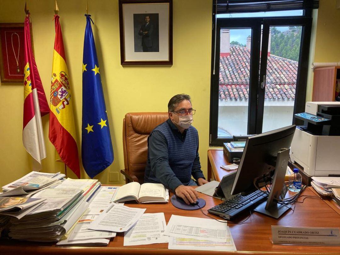 Foto de archivo: Joaquín Cuadrado, delegado provincial de Agricultura y Desarrollo Rural