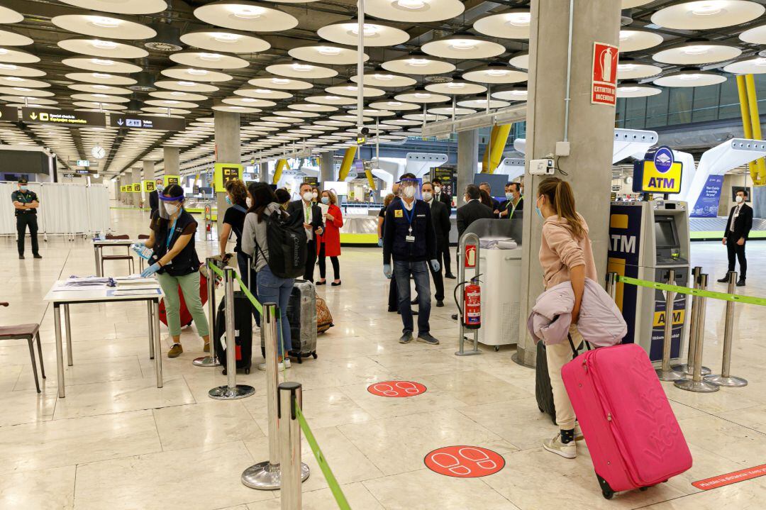 Control de temperatura en el Aeropuerto Adolfo Suárez Madrid-Barajas