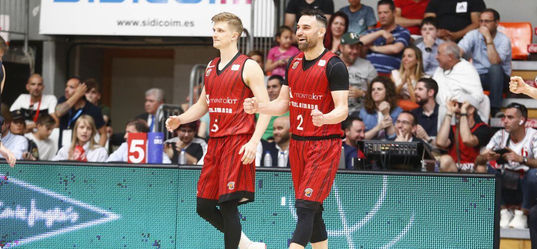 Luka Rupnik (i) y Marko Popovic abandonaban, por diferentes motivos, Montakit Fuenlabrada este verano.