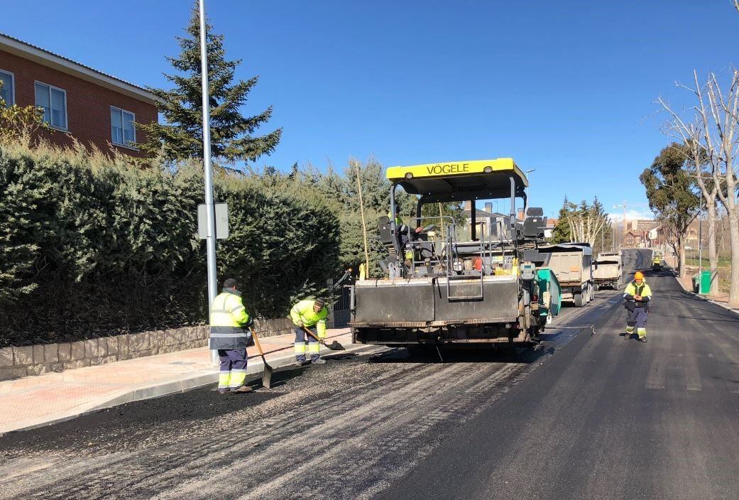 Operación Asfalto en Colmenar Viejo