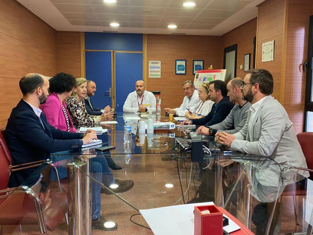 Reunión de los ayuntamientos de Lorca con la gerencia del Área III de Salud
