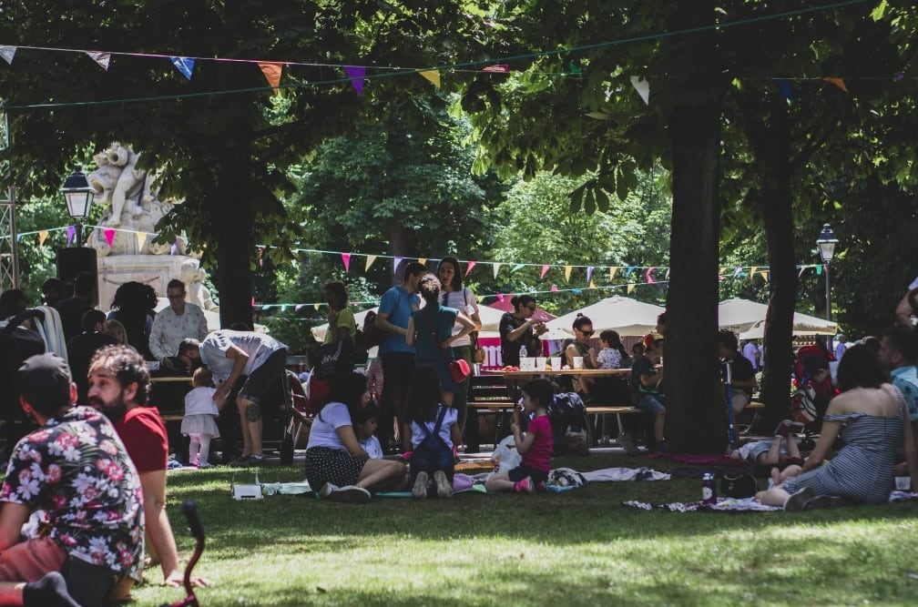Celebración del 'Come y Calle' en León