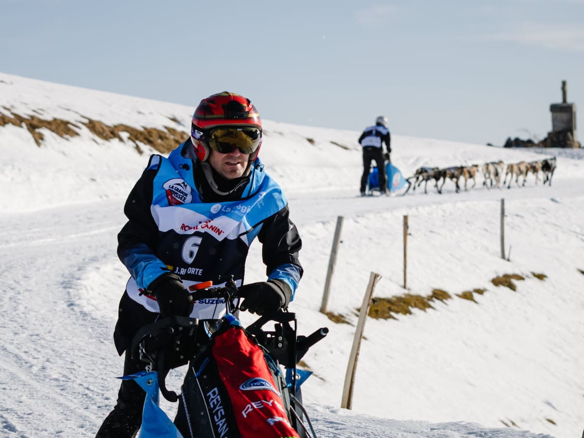 Javier Ruiz Orte y Jorge García vuelven a alzar la bandera del mushing olvegueño