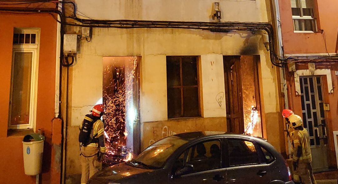 Incendio en Os Mallos
