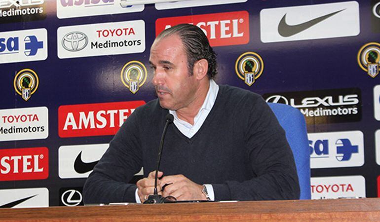 Dani Barroso durante una rueda de prensa