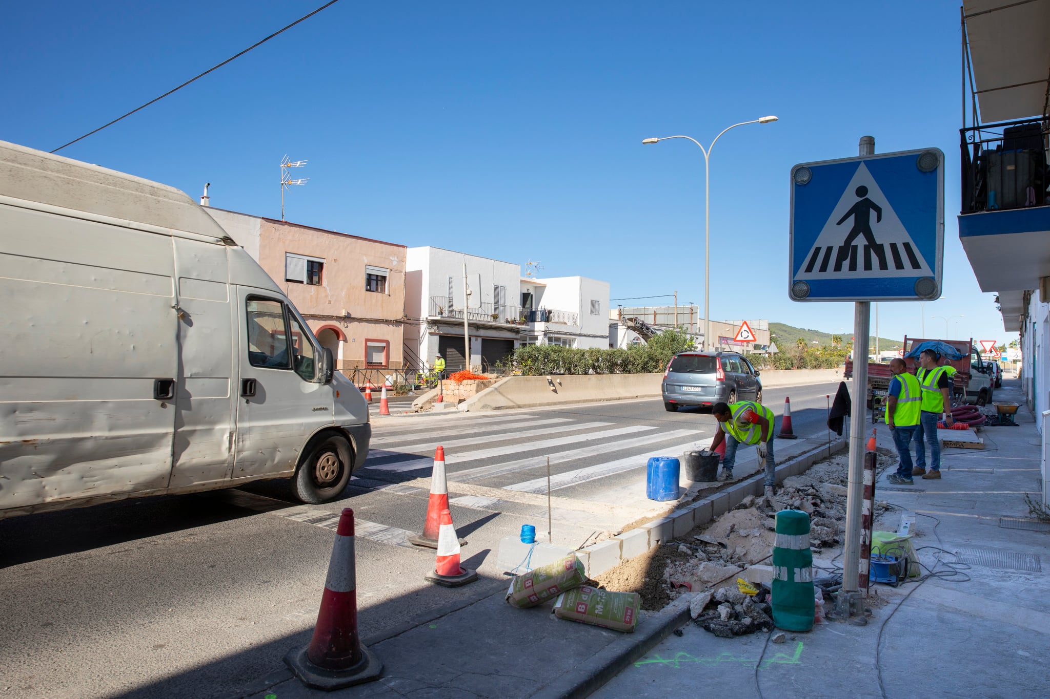 Imagen de los trabajos