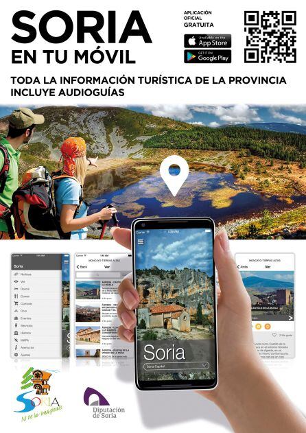 APP de la Oficina Virtual de Turismo de Soria.