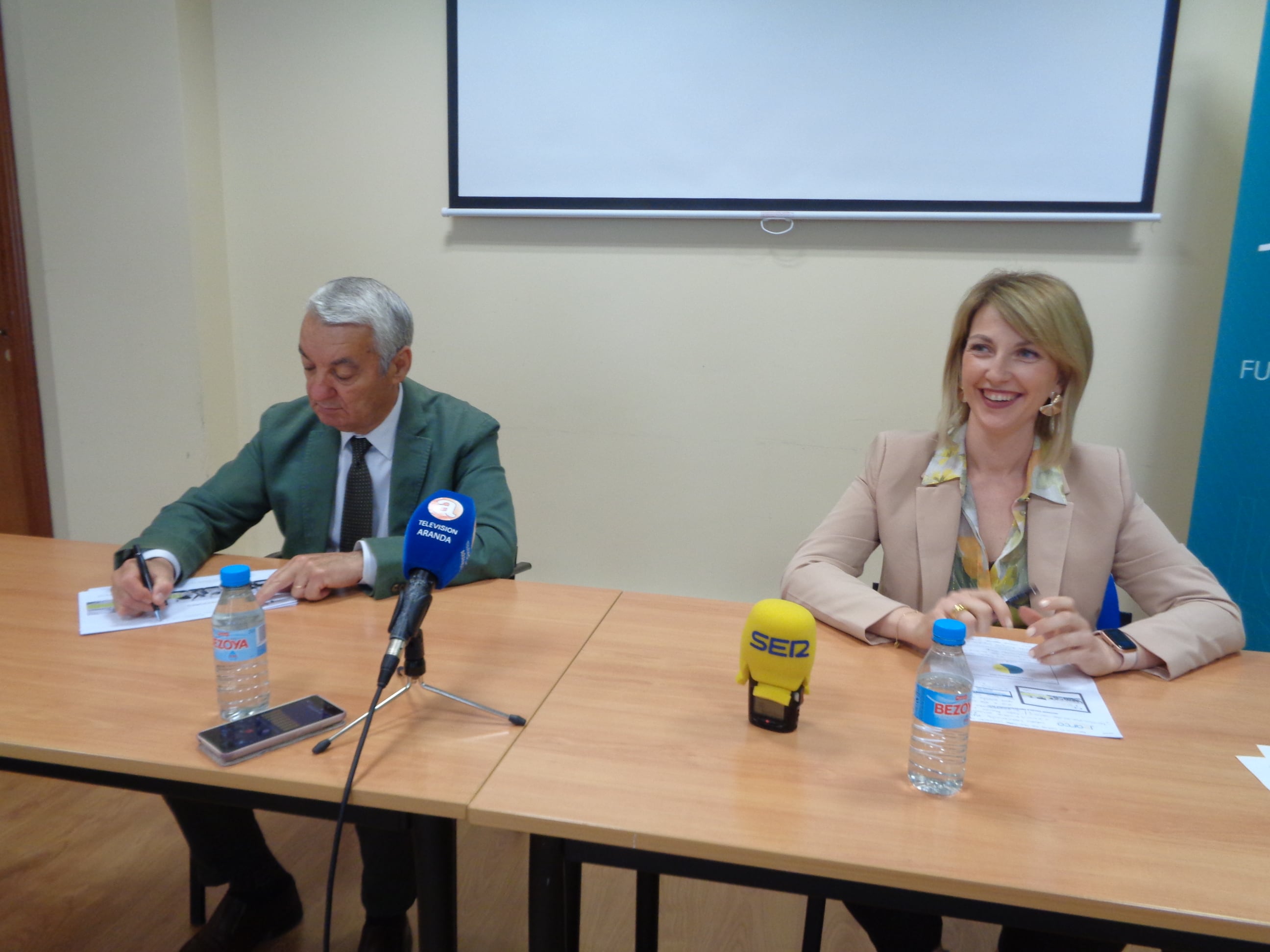 Cristina Martín y Abel López