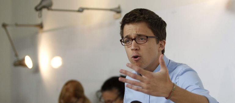 El secretario de Política de Podemos, Íñigo Errejón.