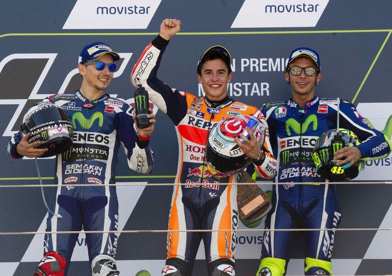 Marc Márquez se hizo con la victoria