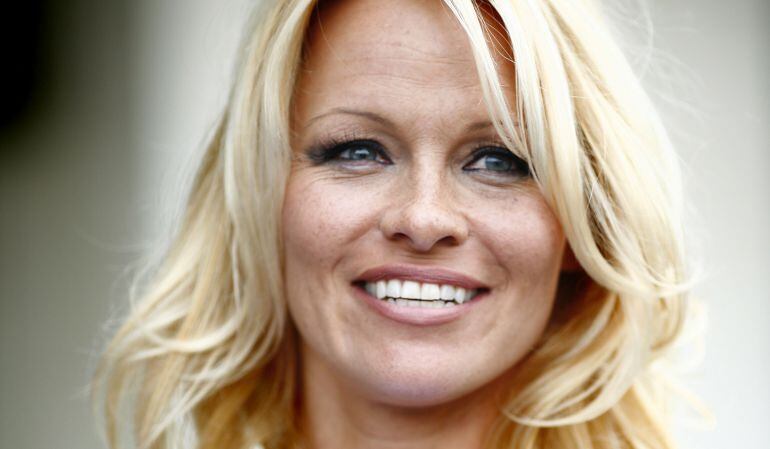 Pamela Anderson, en una imagen tomada el 25 de abril de 2008 en Washington D.C.