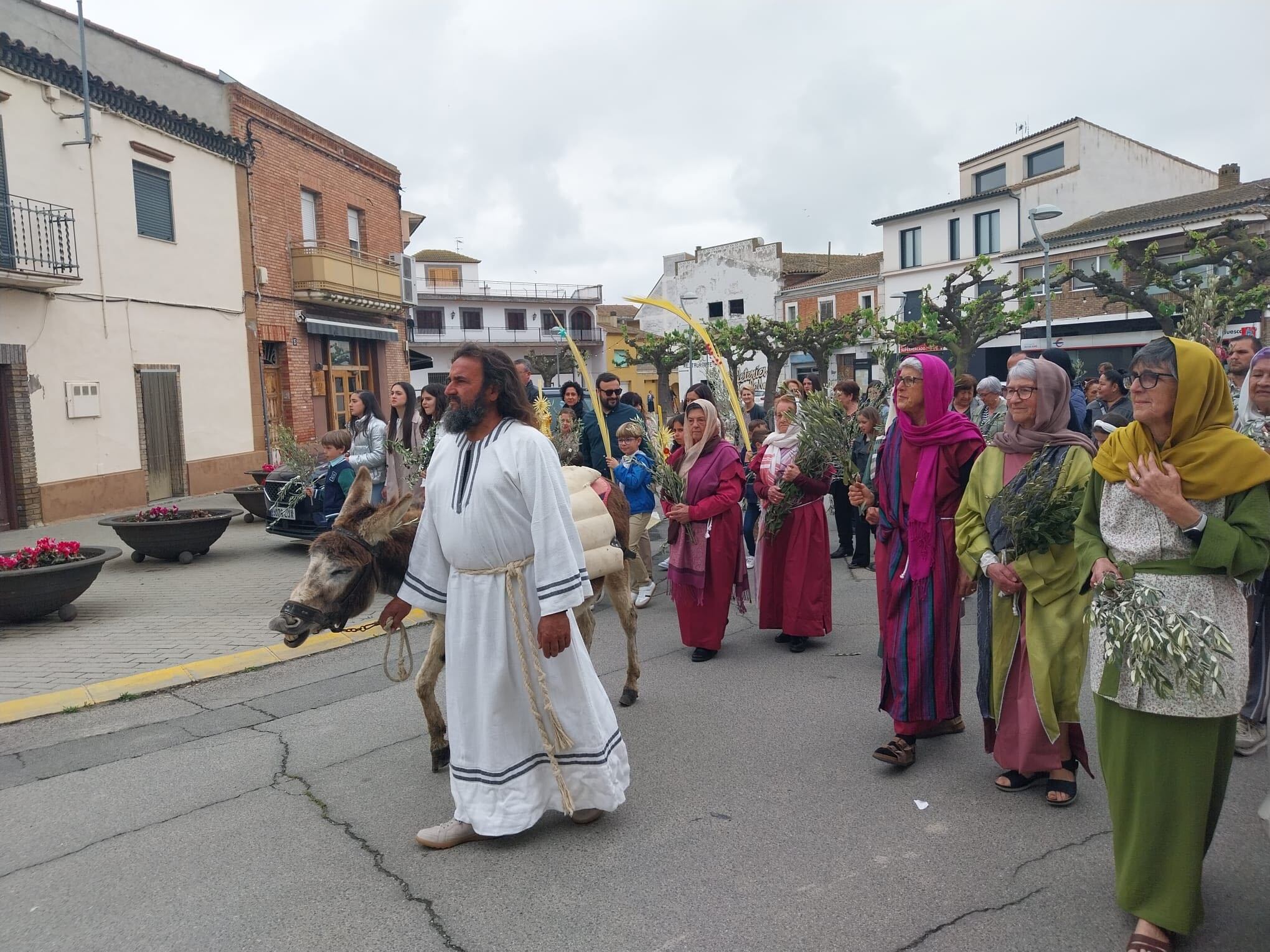 Procesión de la Burreta en Altorricón