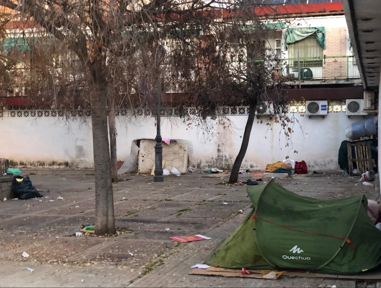 Plaza del barrio de La Fuensanta