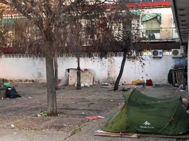 Plaza del barrio de La Fuensanta