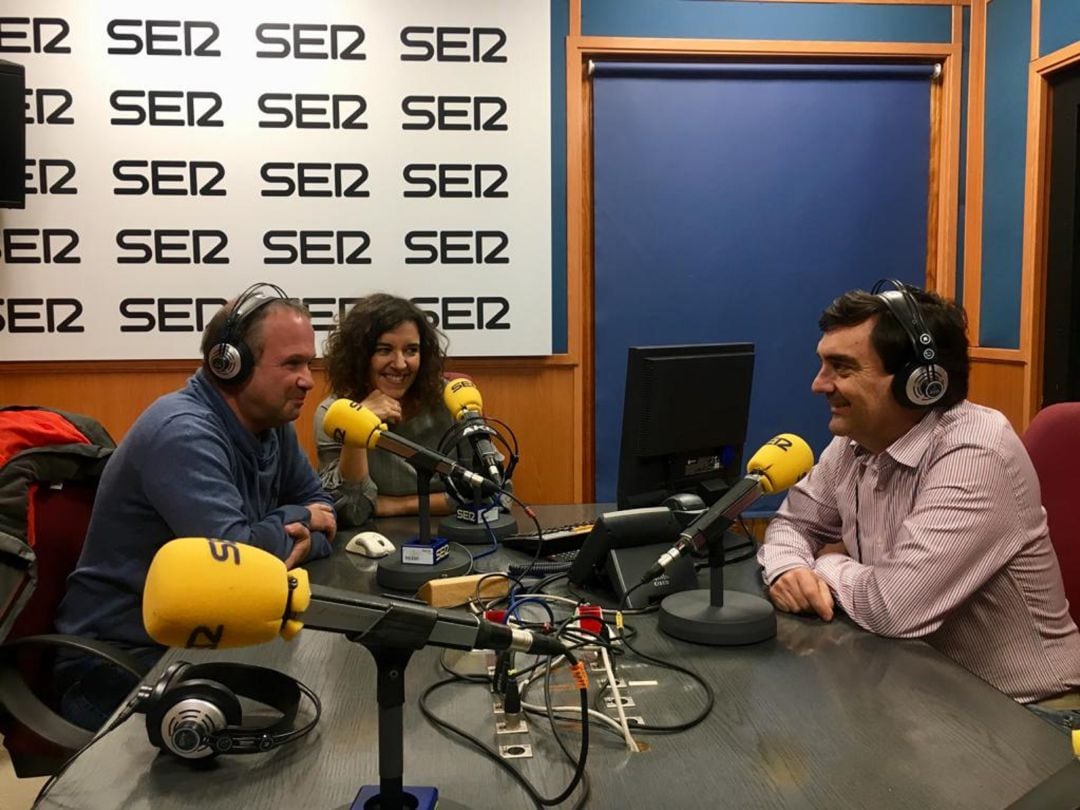 Arantxa Castaño, Juan José Sanz y Enrique García de Ciencia a la carta