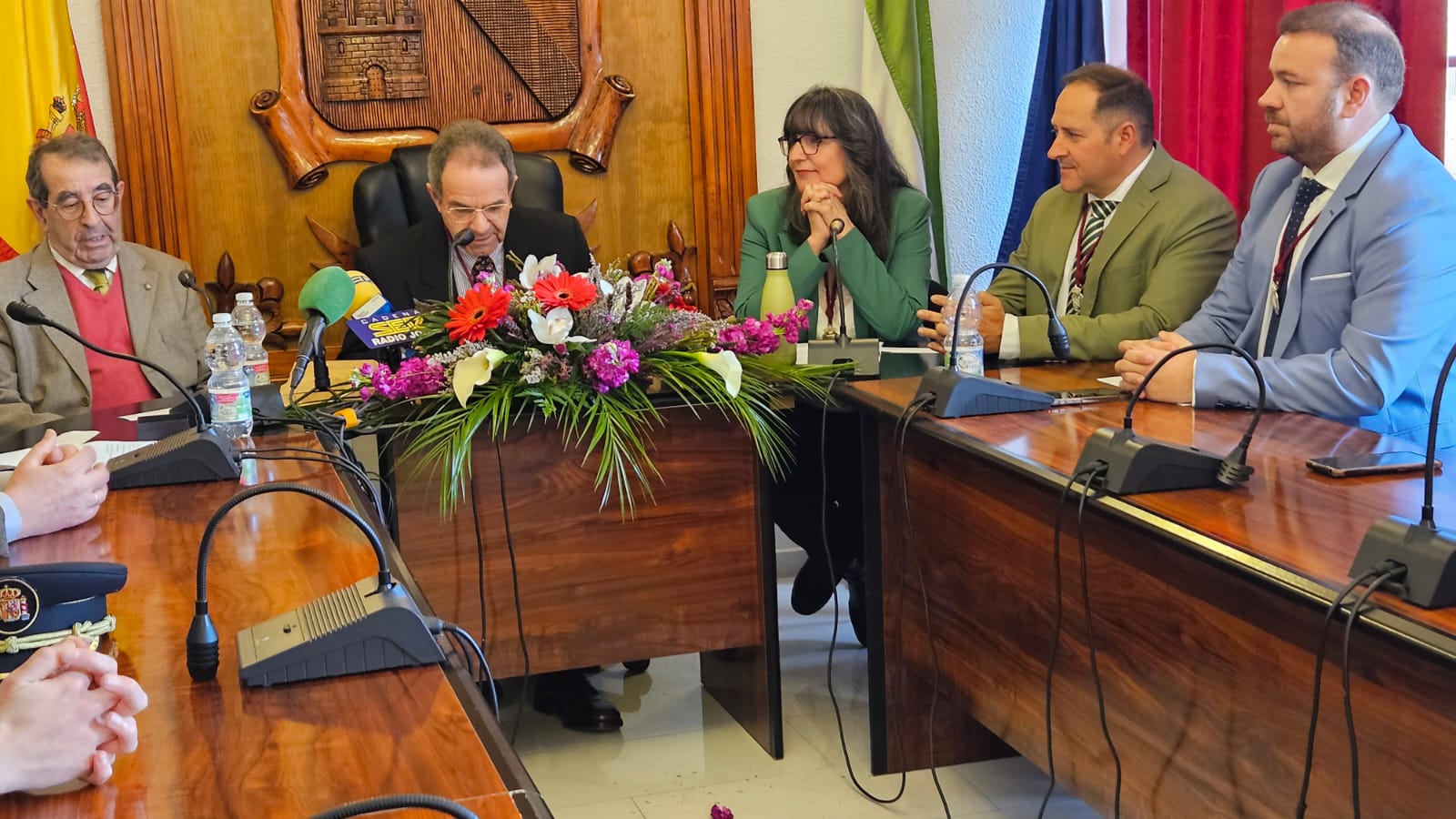 Momento de la intervención de Manuel Ruiz Amezcua