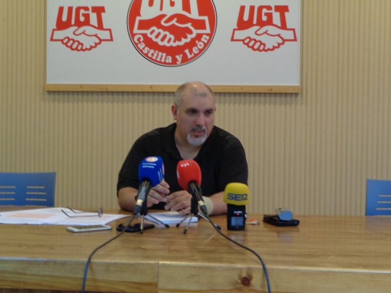 Modesto Rioseras es el secretario general de UGT en Aranda